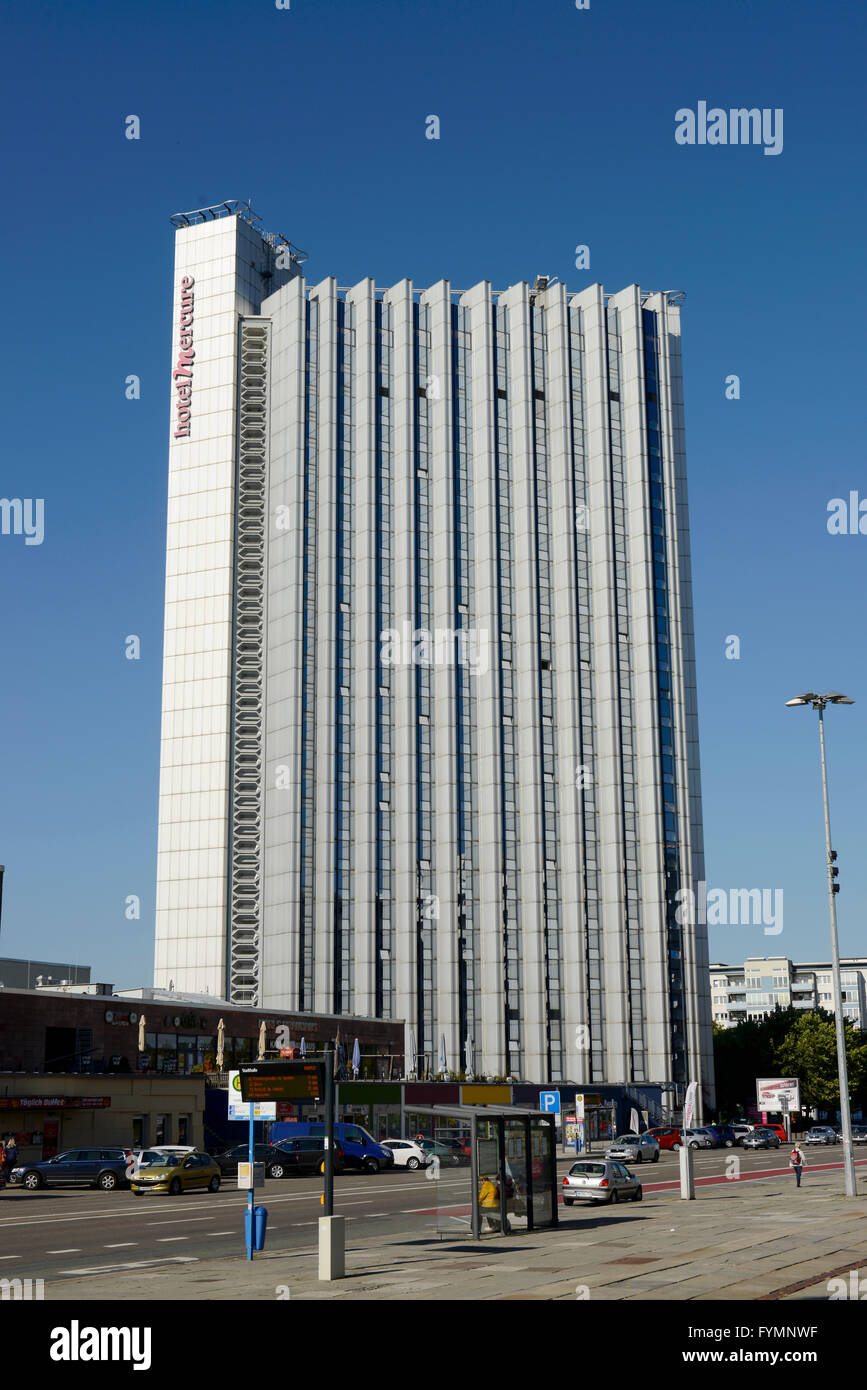 Mercure Hotel, Brueckenstrasse, Chemnitz, Sachsen, Deutschland Stock ...