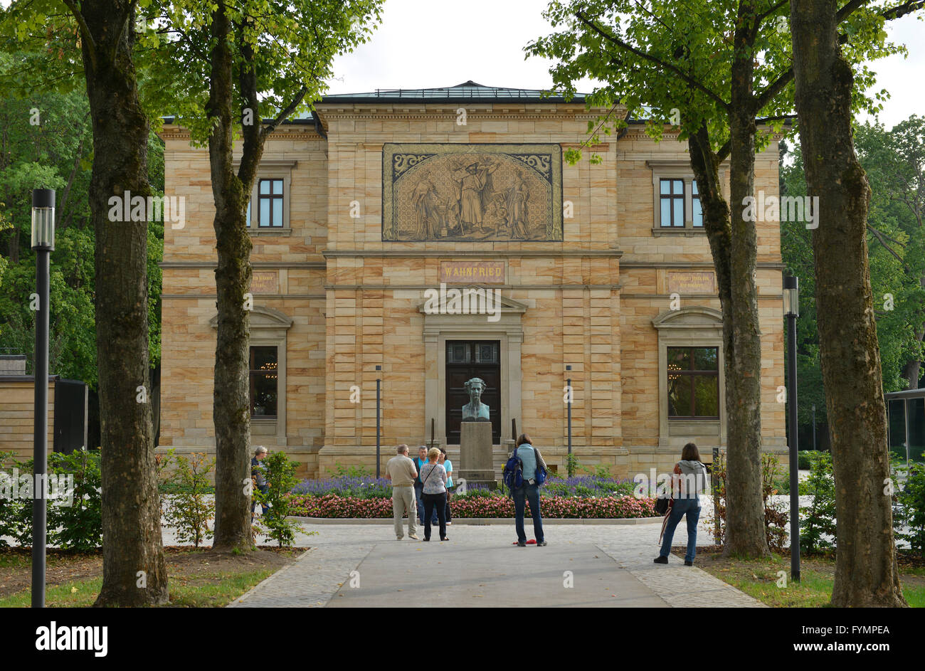 Villa Wahnfried, Richard-Wagner-Strasse, Bayreuth, Bayern, Deutschland Stock Photo