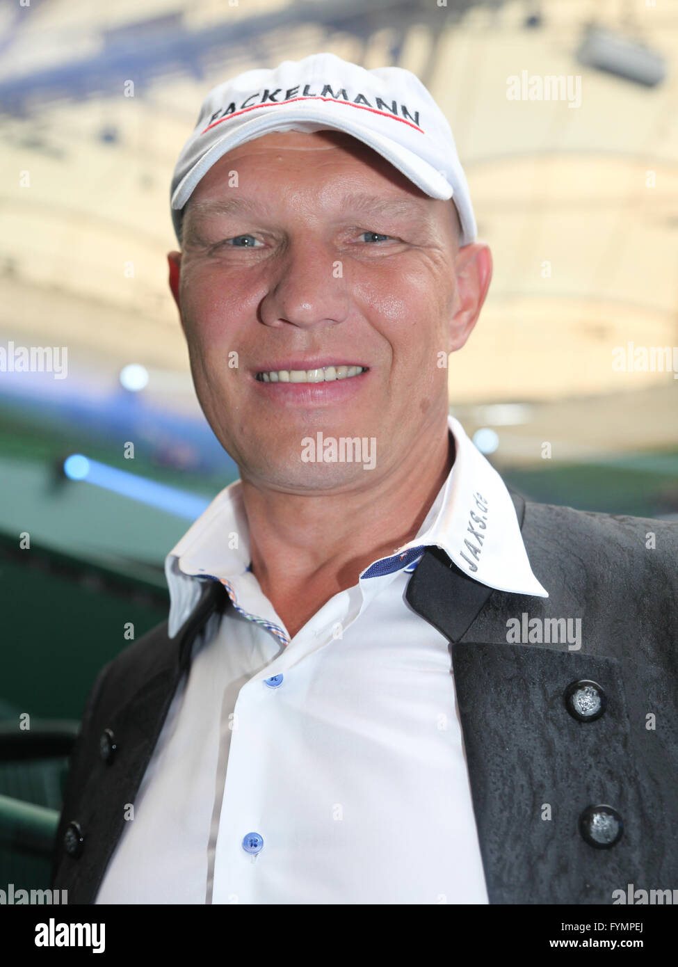 boxing expert Axel Schulz Stock Photo