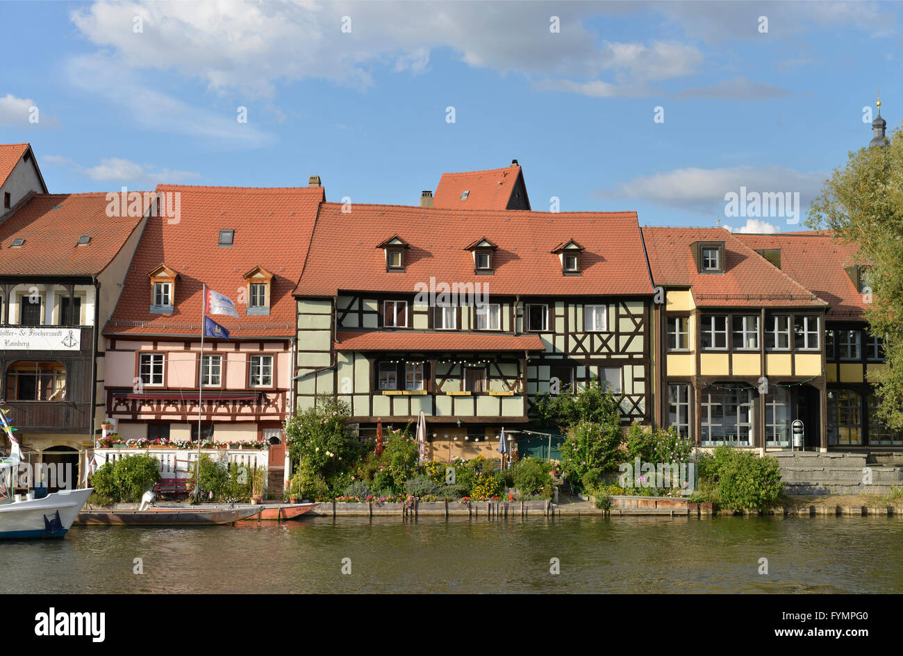 Klein-Venedig, Fischerei, Bamberg, Bayern, Deutschland Stock Photo