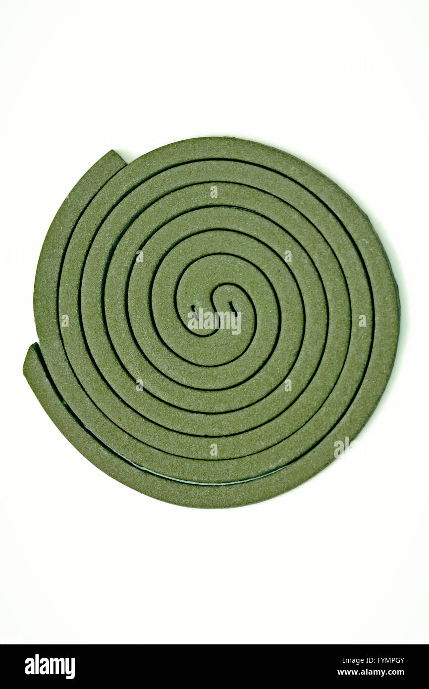 Mosquito coil, closeup Stock Photo Alamy