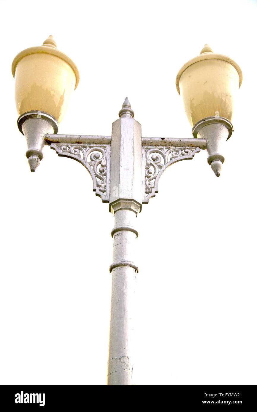 street lamp bangkok thailand in the sky high lights Stock Photo - Alamy