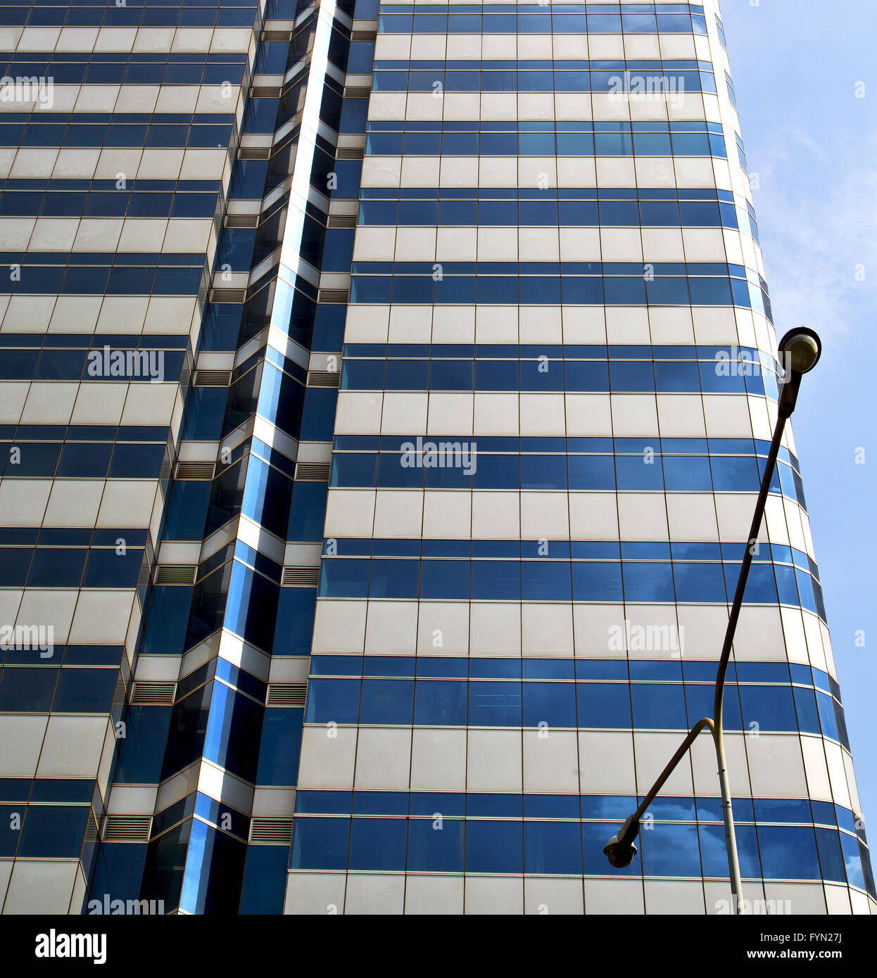 bangkok terrace thailand in office street lamp Stock Photo - Alamy