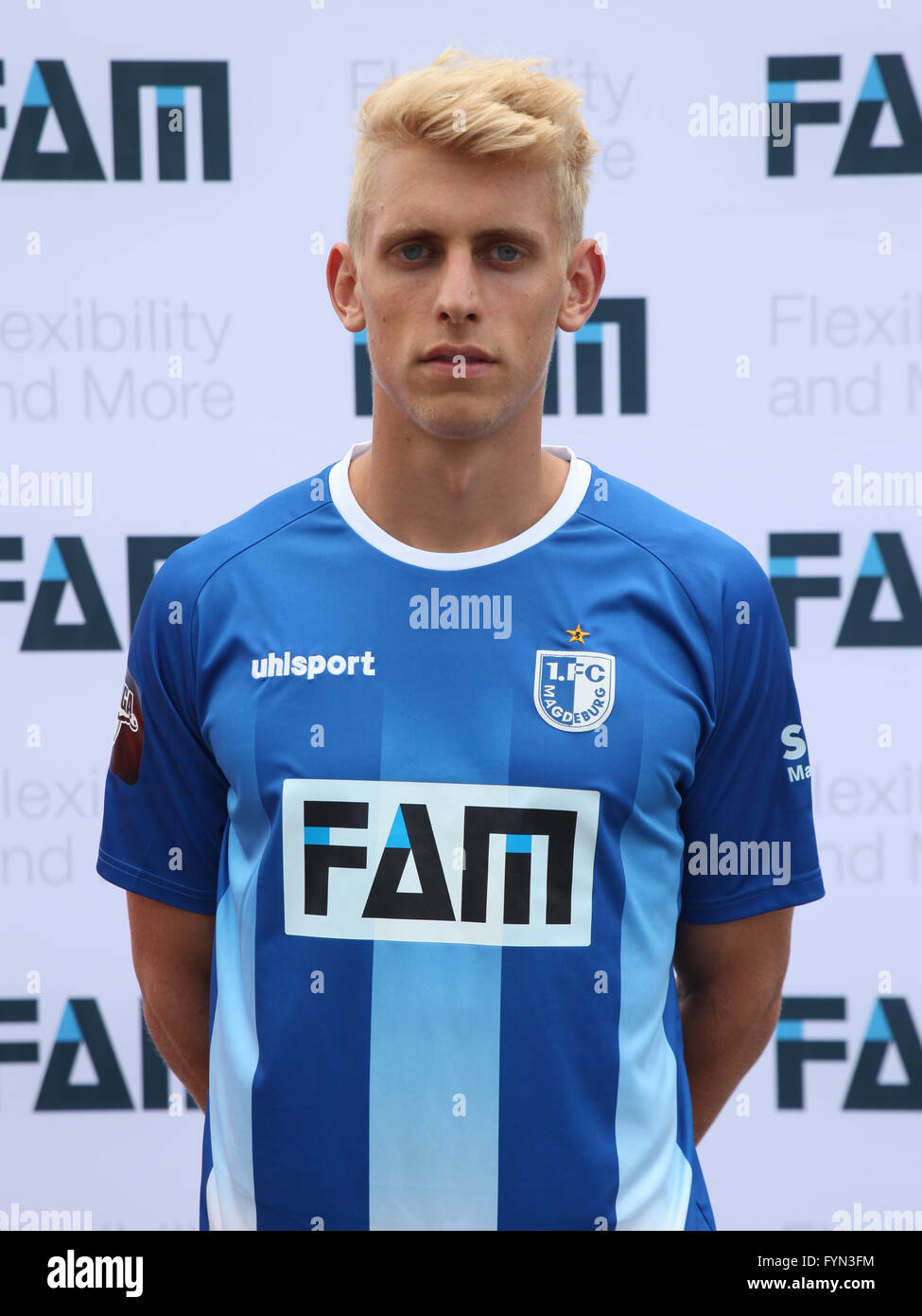 Torge Bremer (1.FC Magdeburg) Stock Photo