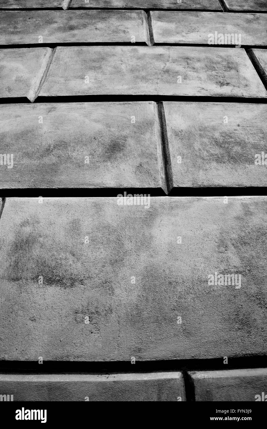Step Pavement Texture Old yellow stone pavement Black and White Stock Photos & Images - Alamy