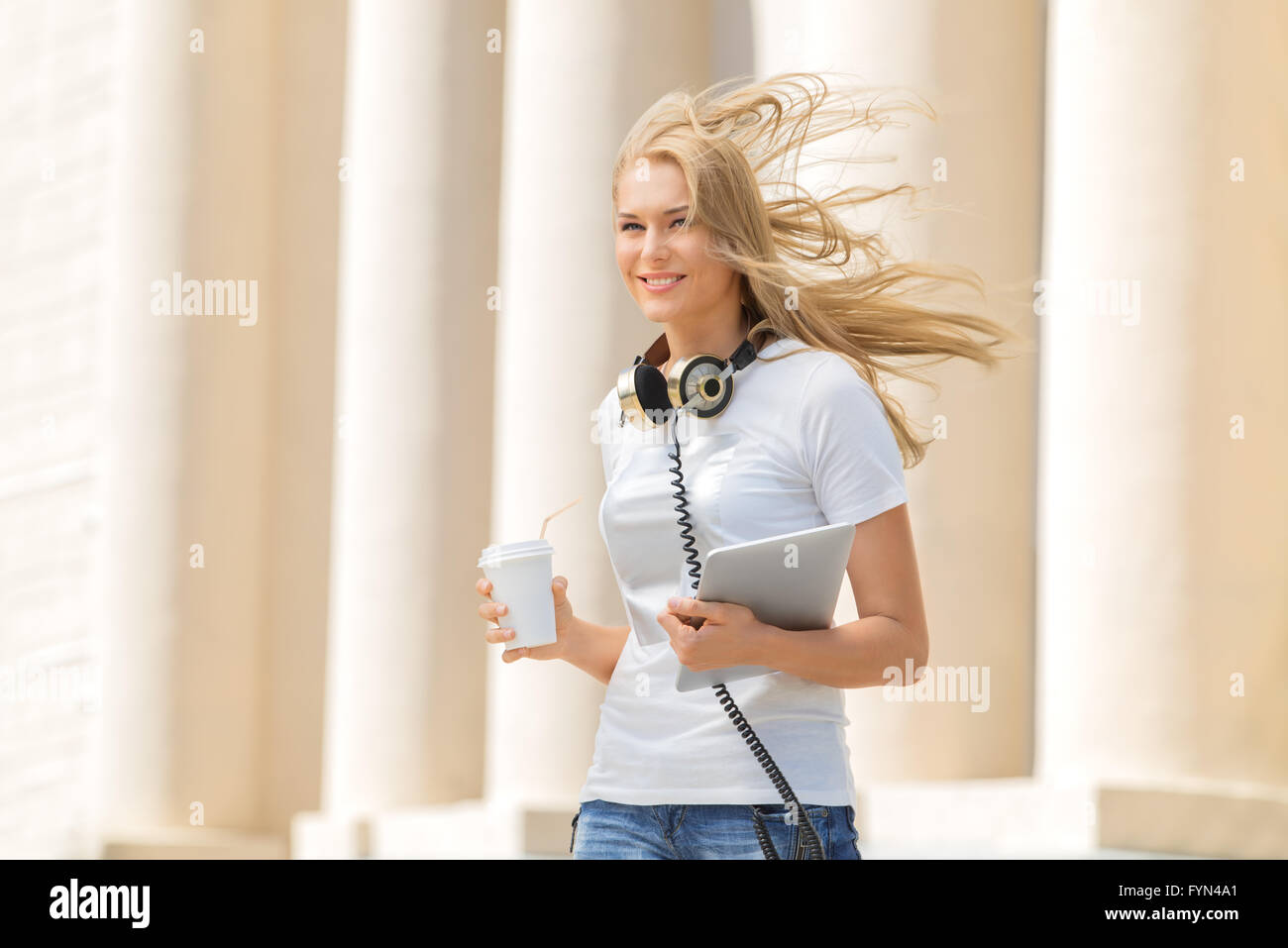 In the wind. Stock Photo