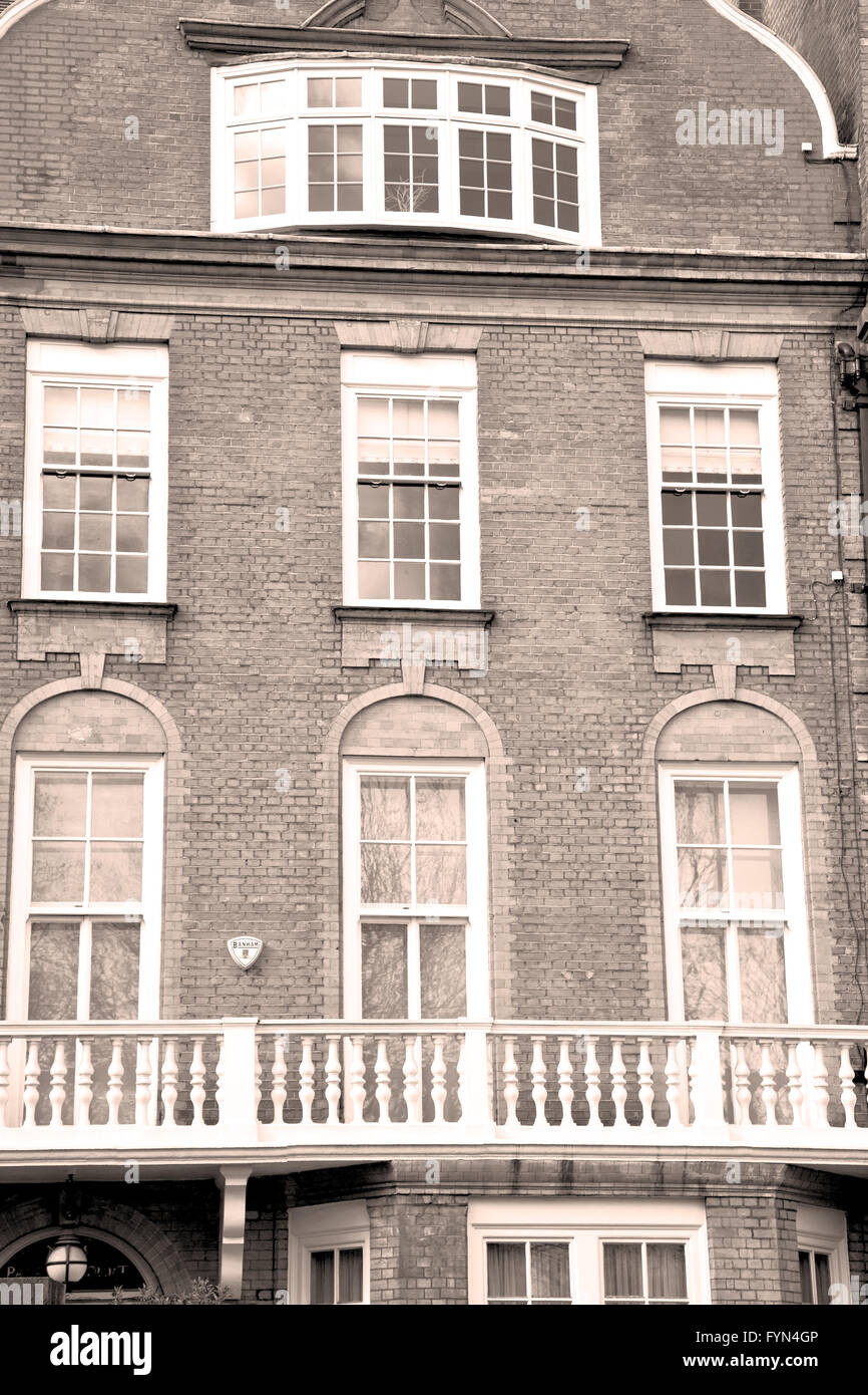 in old red brick wall and window Stock Photo - Alamy