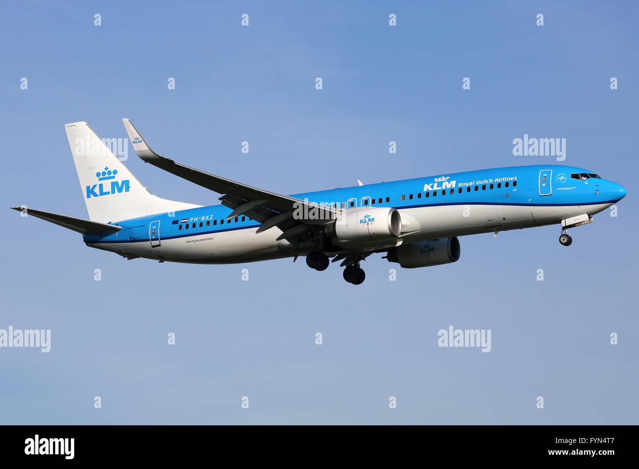 KLM Royal Dutch Airlines Boeing 737800 Flugzeug Stock Photo Alamy