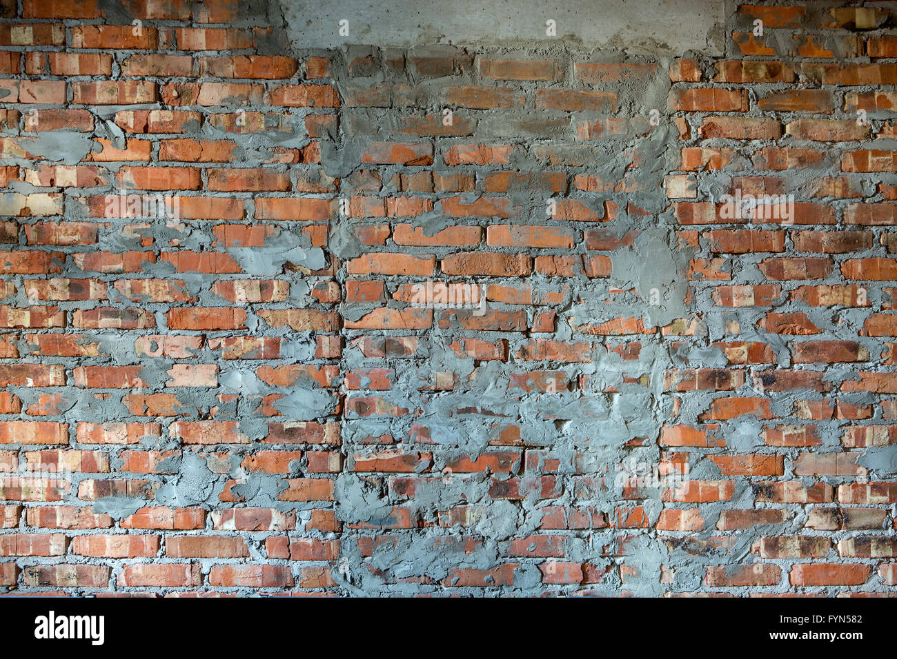 Photo texture of a brick wal Stock Photo