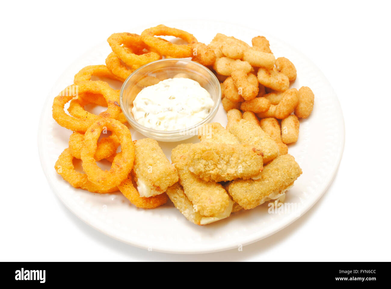 Platter of Deep Fried Snacks Stock Photo Alamy