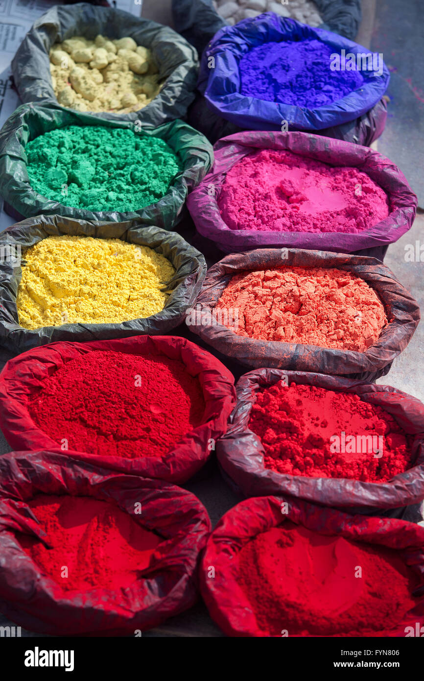Colour Pigment Stock Photo