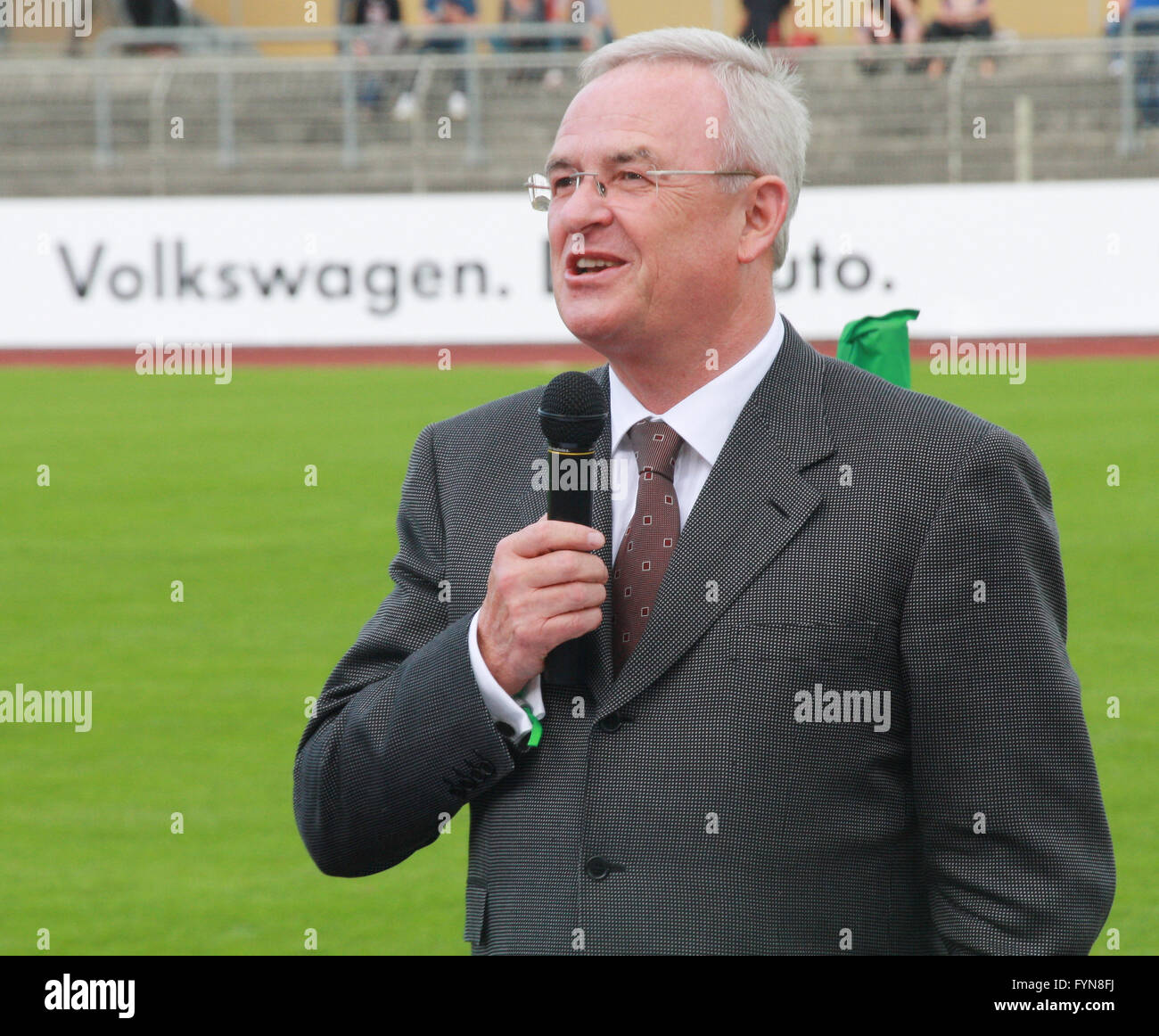Martin Winterkorn, VW Wolfsburg Stock Photo