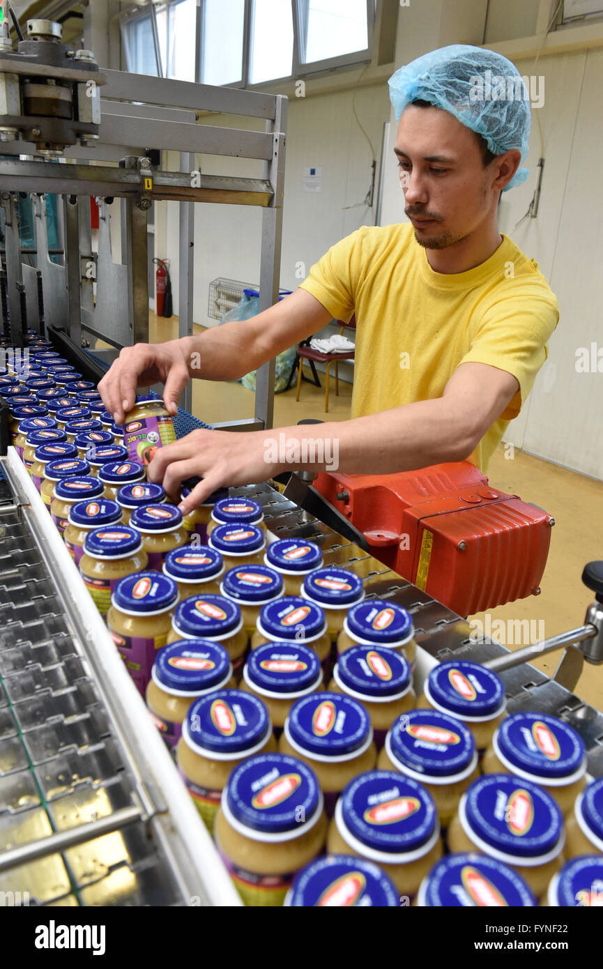 Fruta Podivin, kosher baby food Stock Photo Alamy