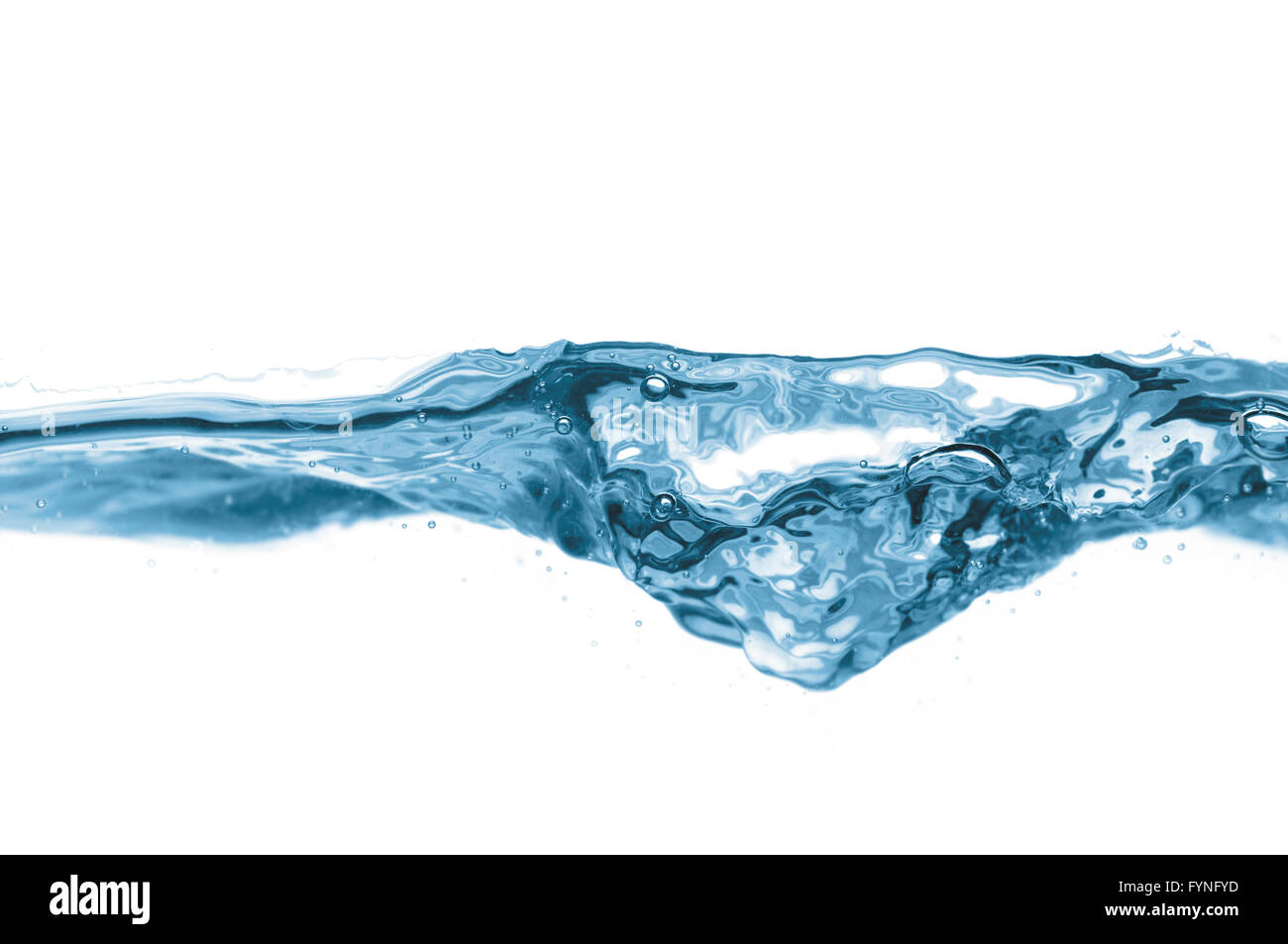 closeup of water waves isolated on white Stock Photo - Alamy