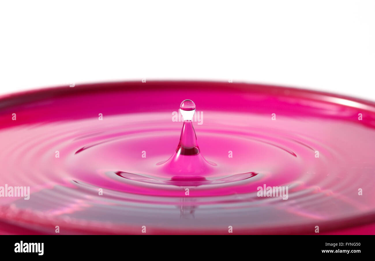 Silky water splash Stock Photo - Alamy