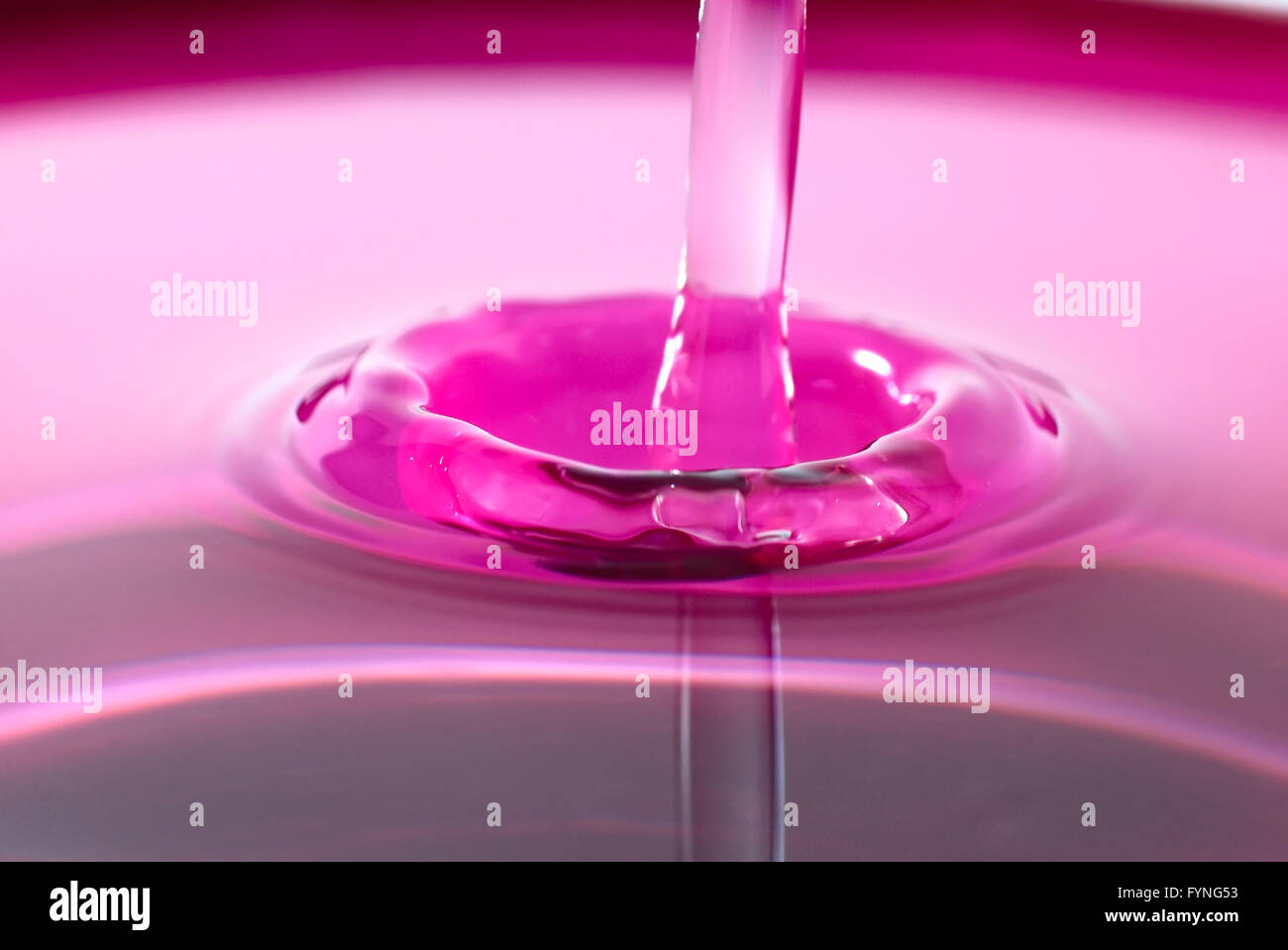 Silky water splash Stock Photo - Alamy