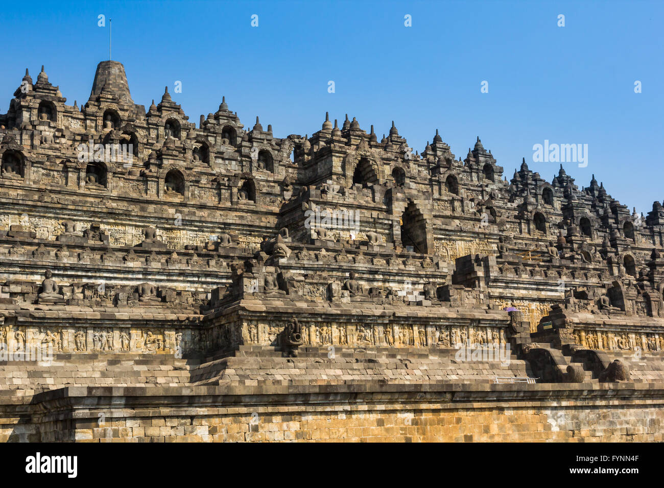 Borobudur temple day time yogyakarta hi-res stock photography and ...