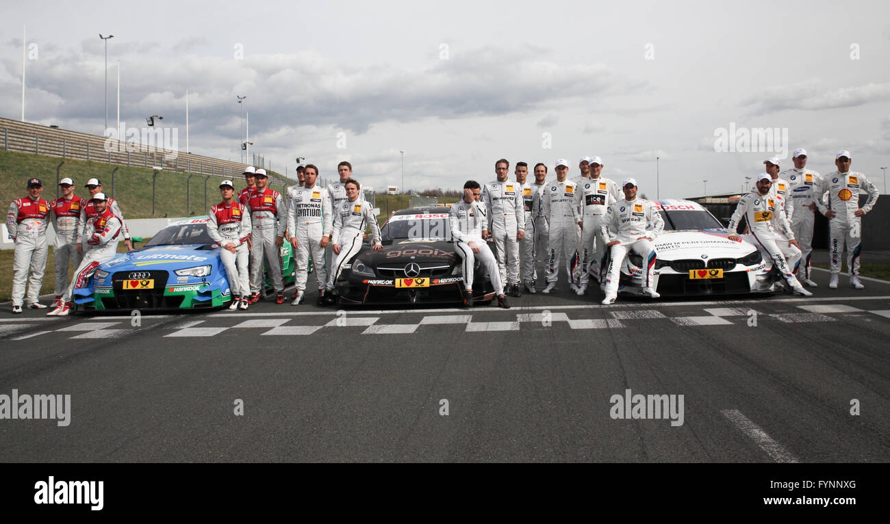 DTM Teams Saison 2015 Stock Photo