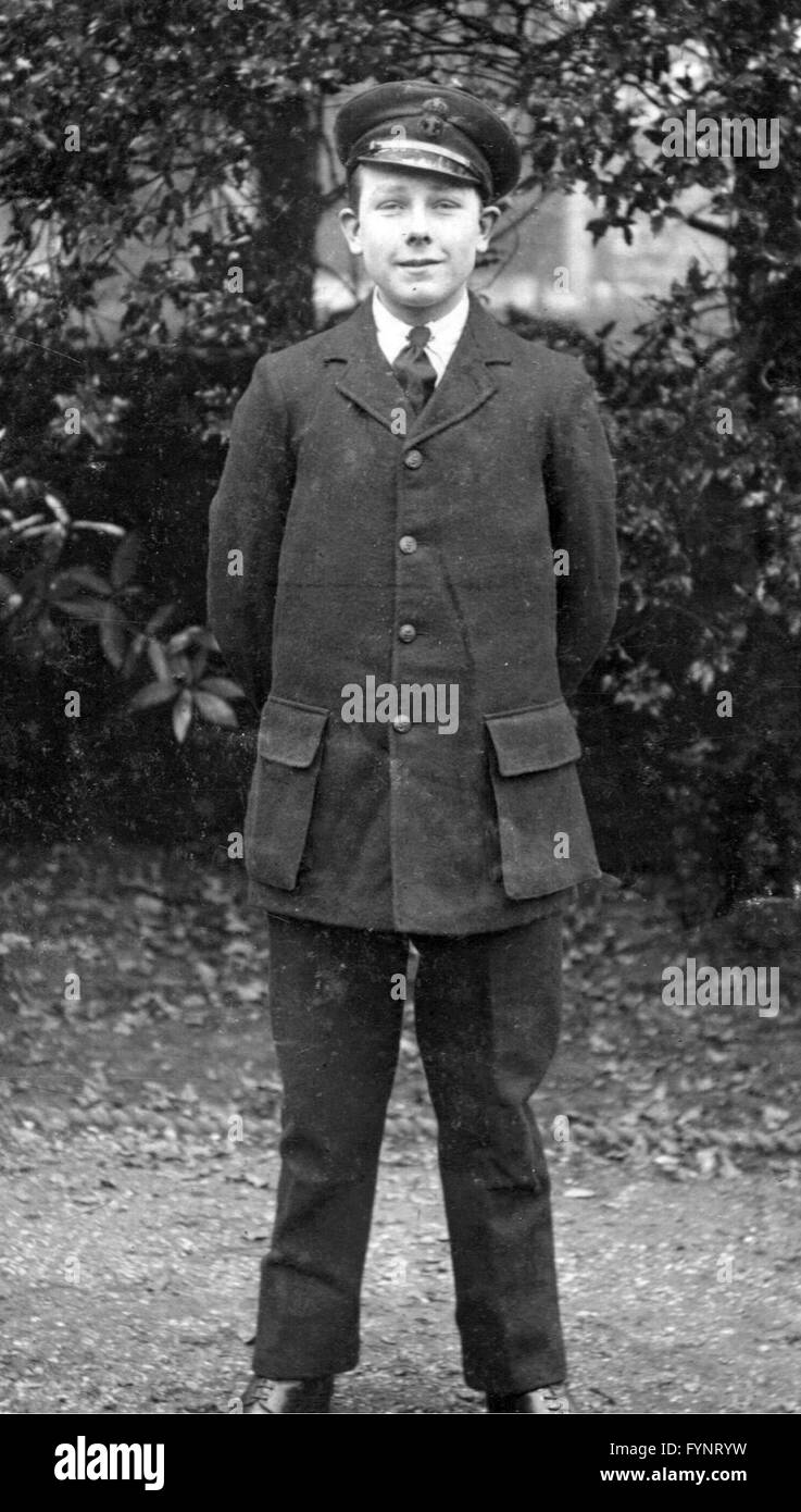 RNAS Royal Naval air service sailor in uniform Stock Photo