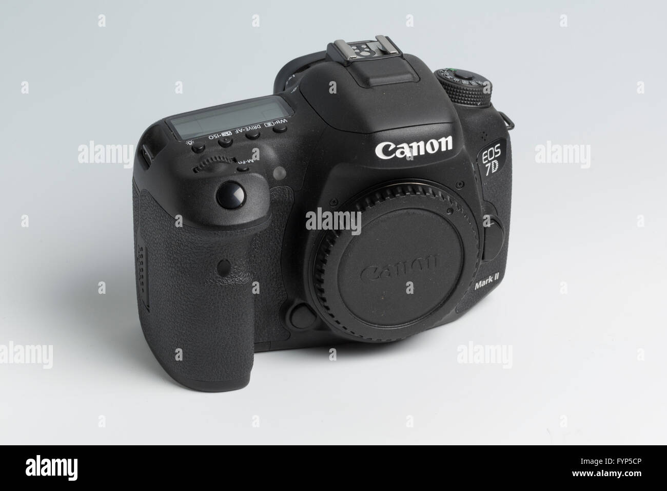 Canon 7D Mkll DSLR camera from 2015 Stock Photo