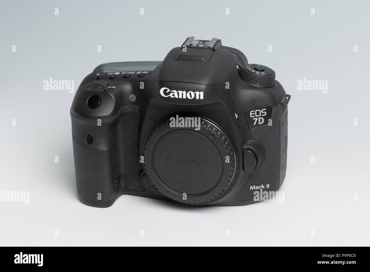 Canon 7D Mkll DSLR camera from 2015 Stock Photo