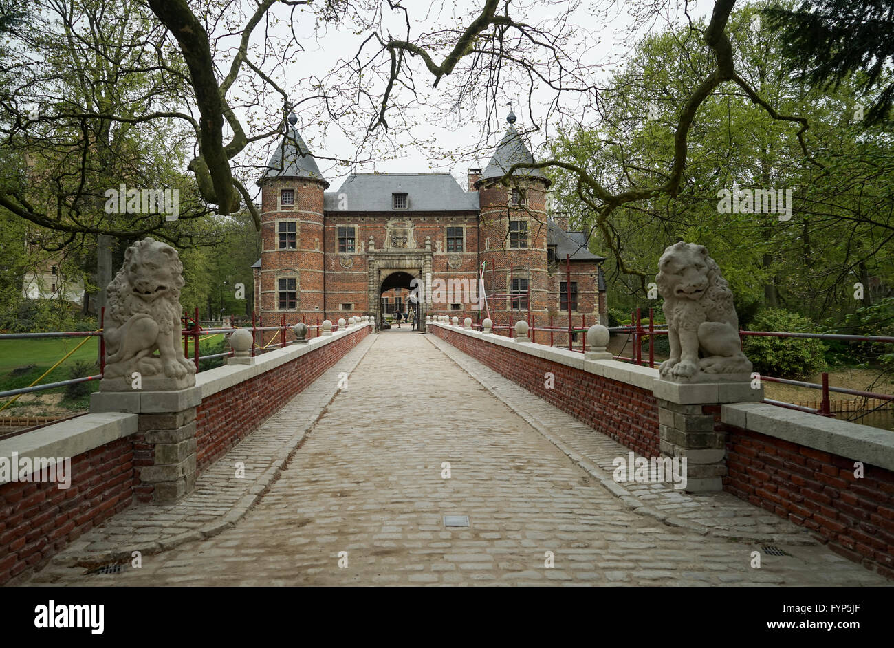 Château de GrandBigard Gatehouse Entrance 1 Stock Photo Alamy