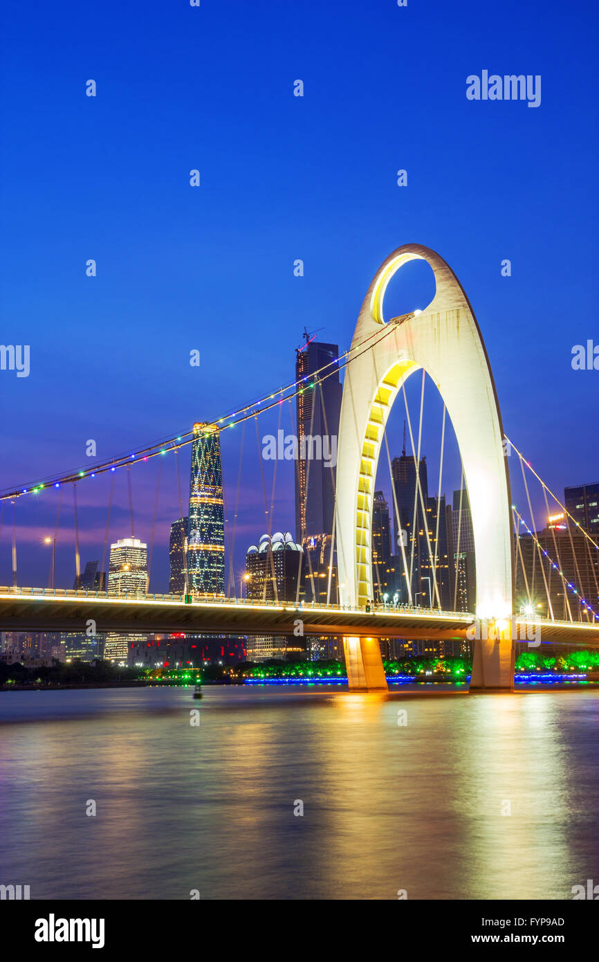 cable stayed bridge over a river Stock Photo - Alamy