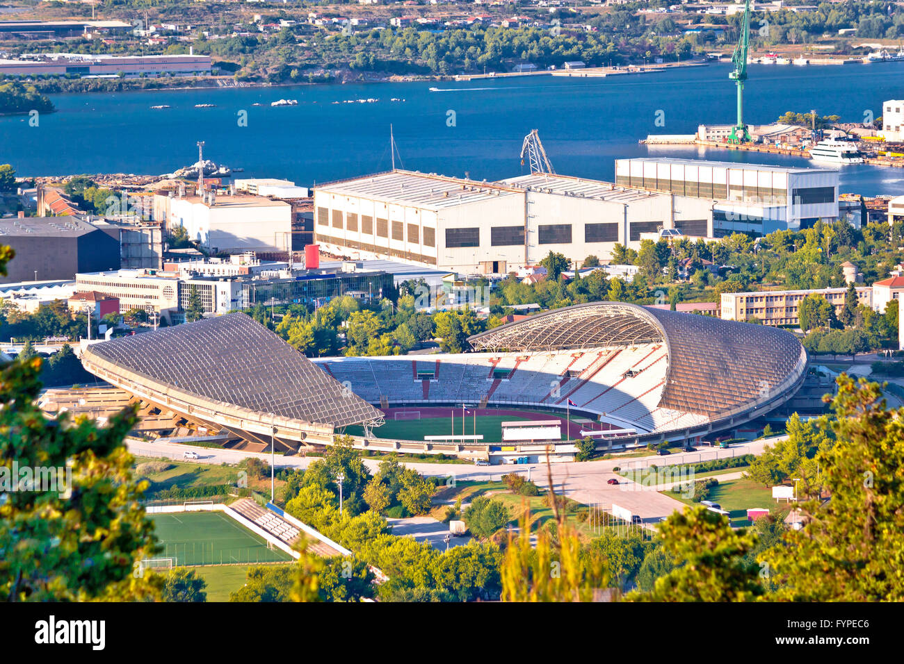 Poljud stadium split croatia hi-res stock photography and images