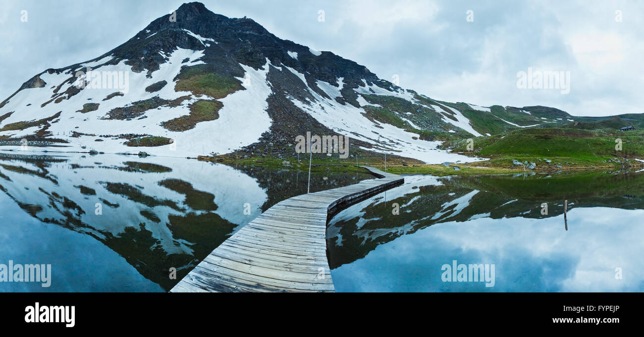 Alps summer panorama Stock Photo - Alamy
