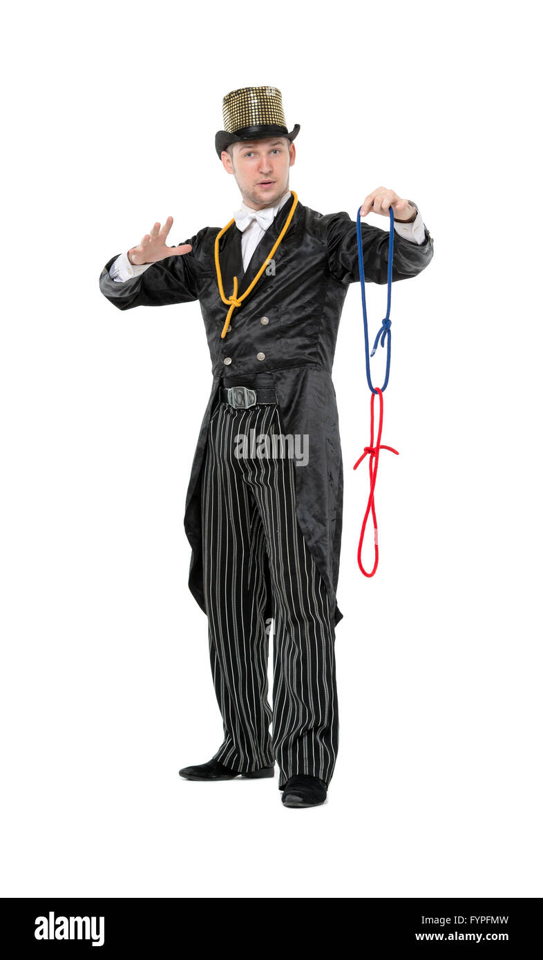 Magician show Cut Out Stock Images & Pictures - Alamy