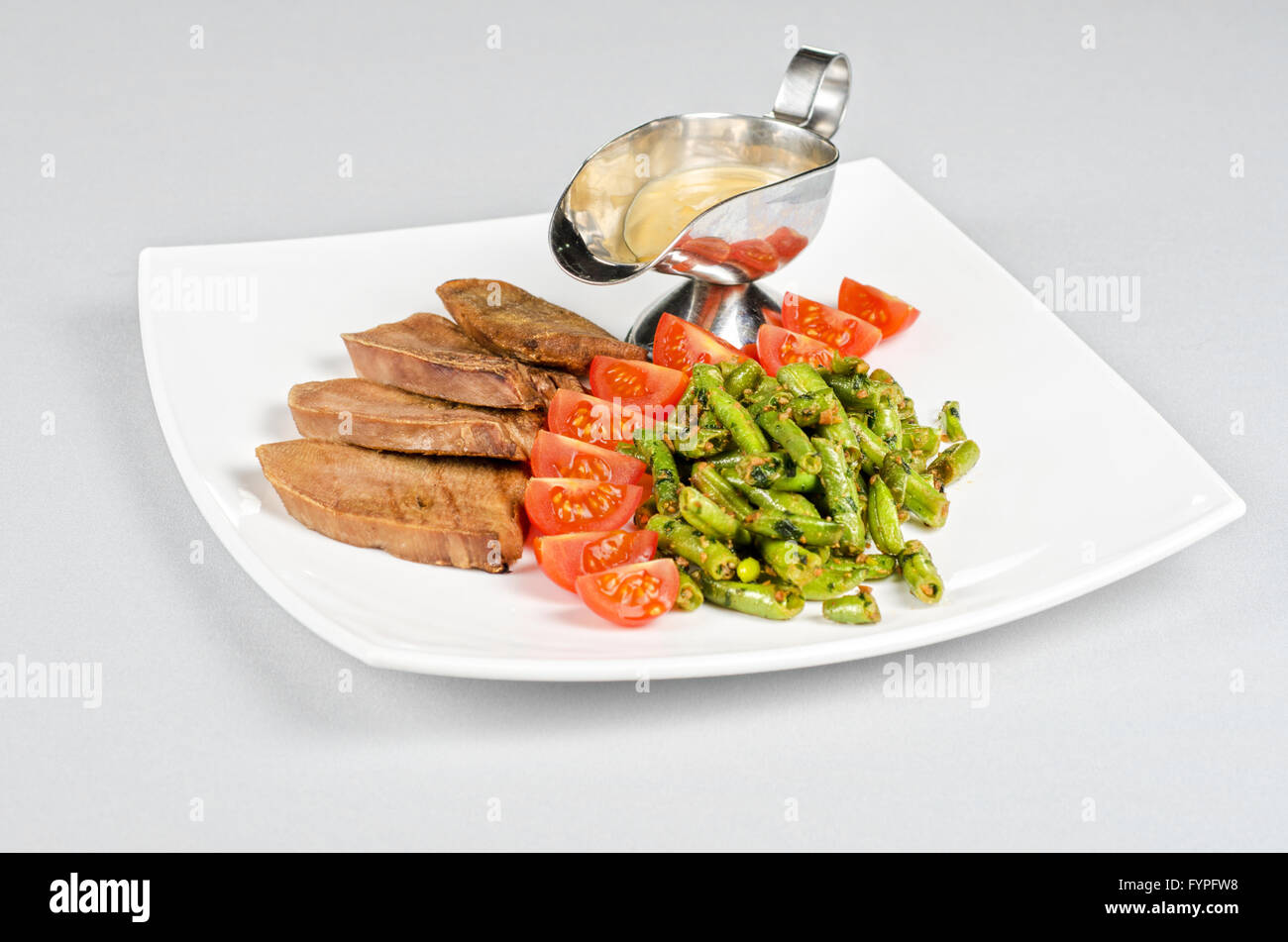 grilled beef tongue Stock Photo Alamy