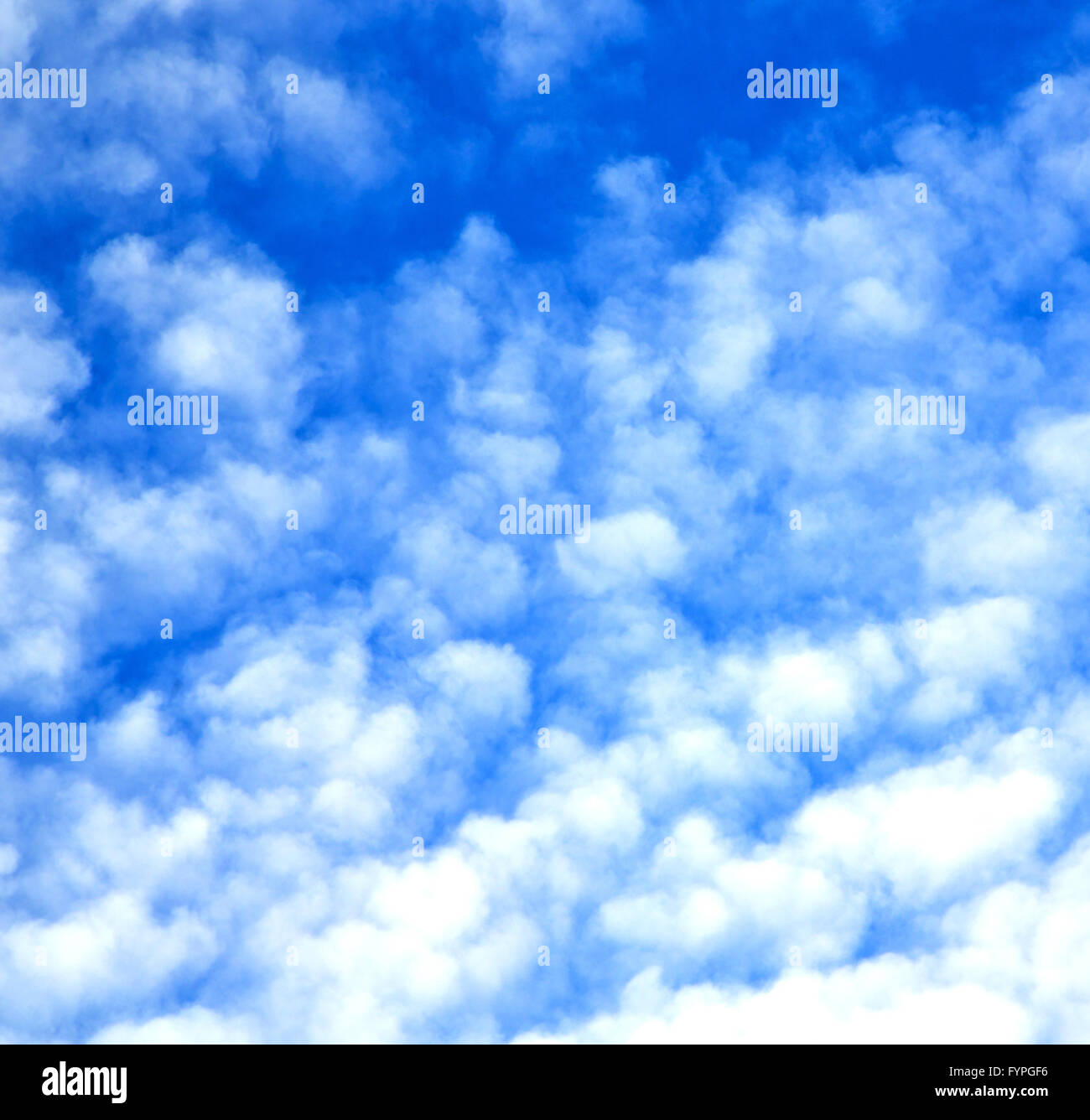 in the blue sky white soft clouds and abstract background Stock Photo ...