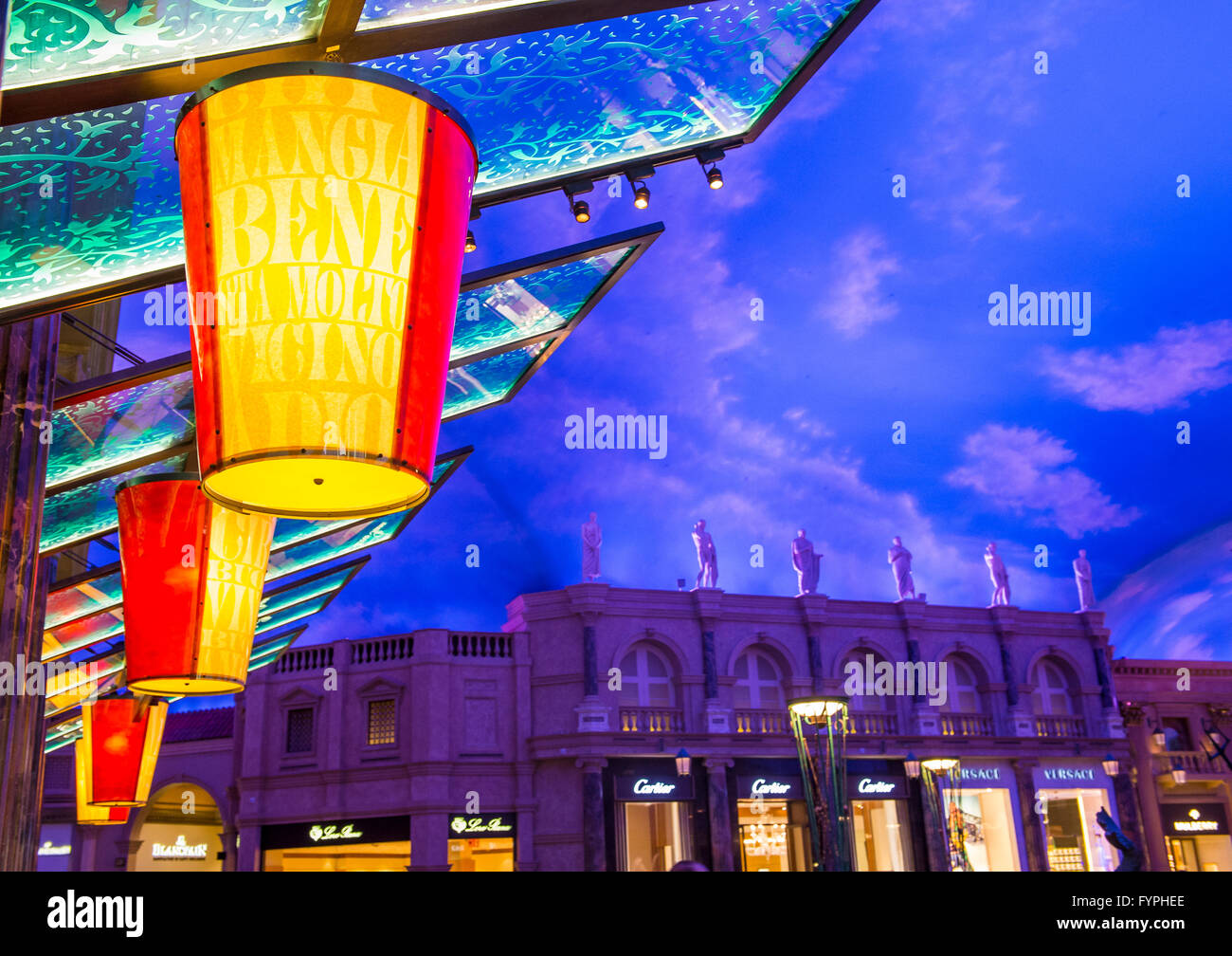 Interior caesars palace hotel casino hi res stock photography and