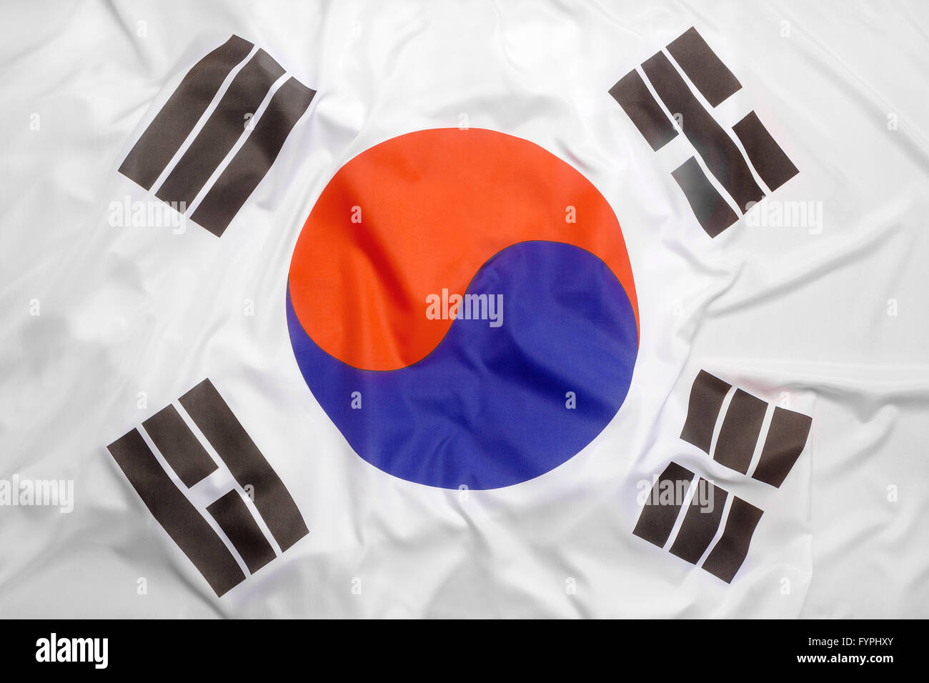 Flag of South Korea as a background Stock Photo Alamy