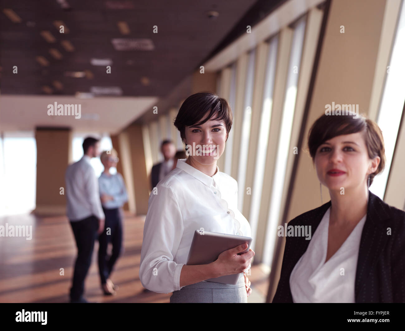 business people group standing together Stock Photo - Alamy