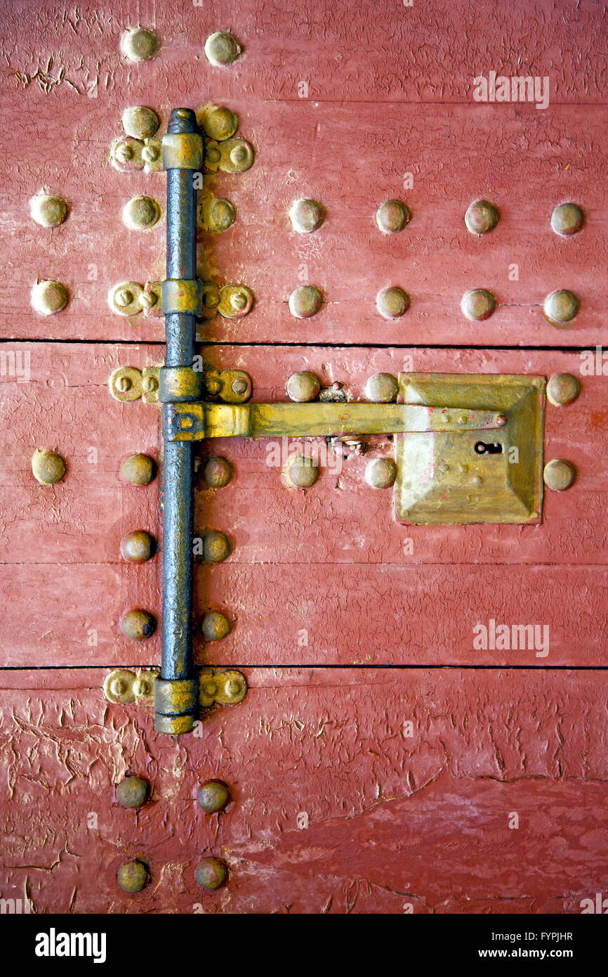 brown morocco in africa the old red Stock Photo - Alamy