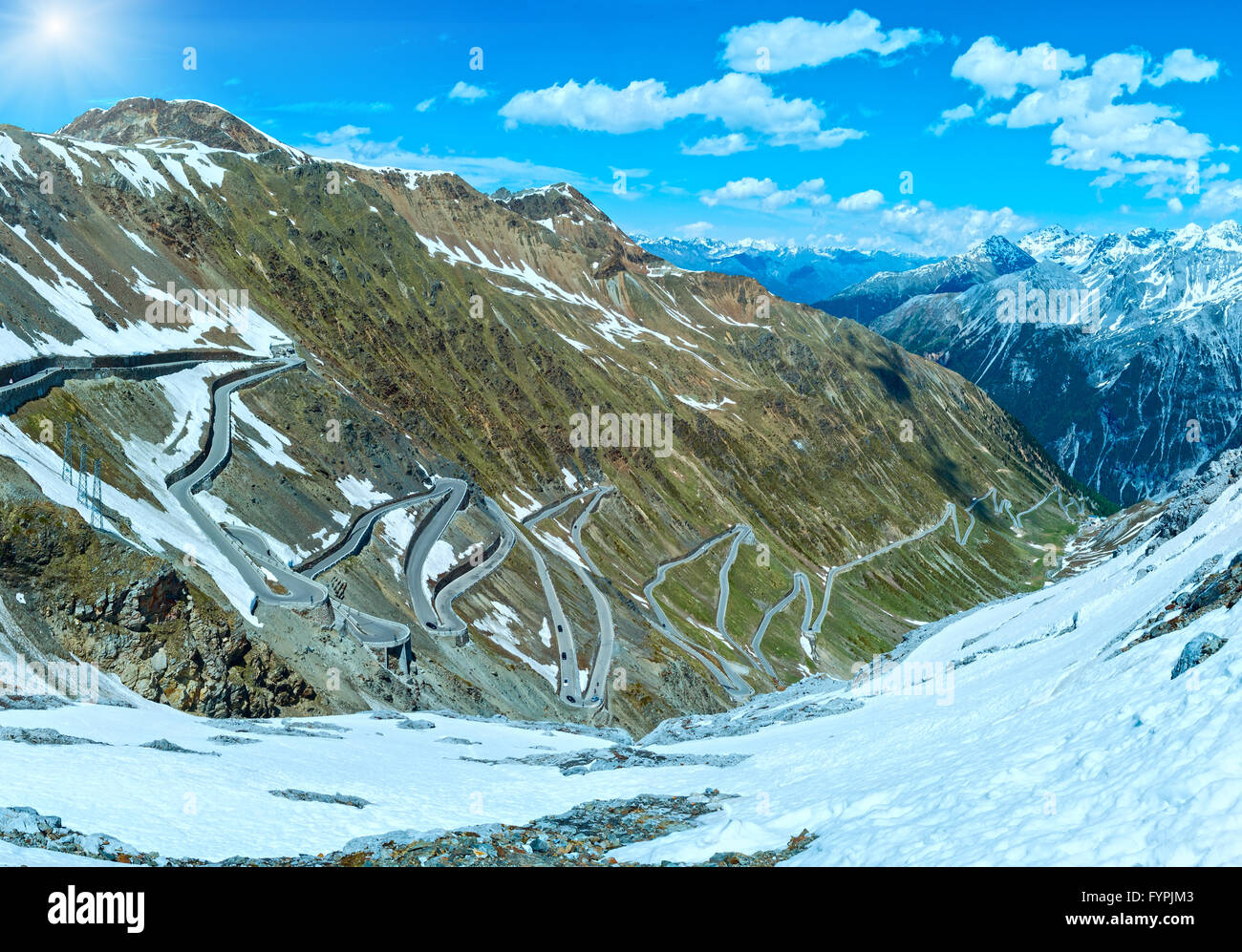 Stelvio pass italy hi-res stock photography and images - Alamy