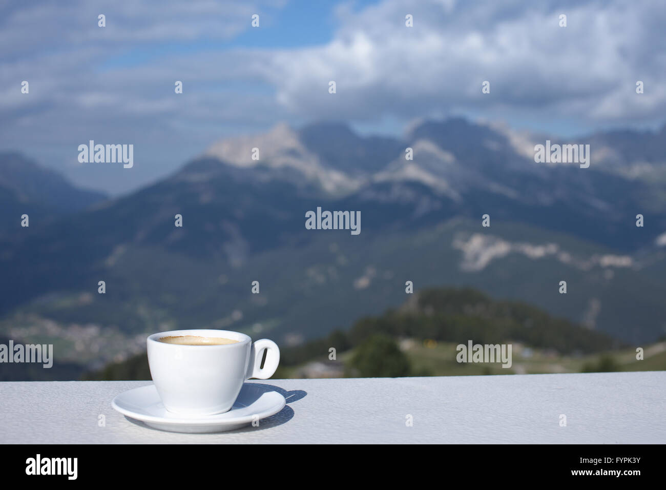 Morning coffe cup Stock Photo