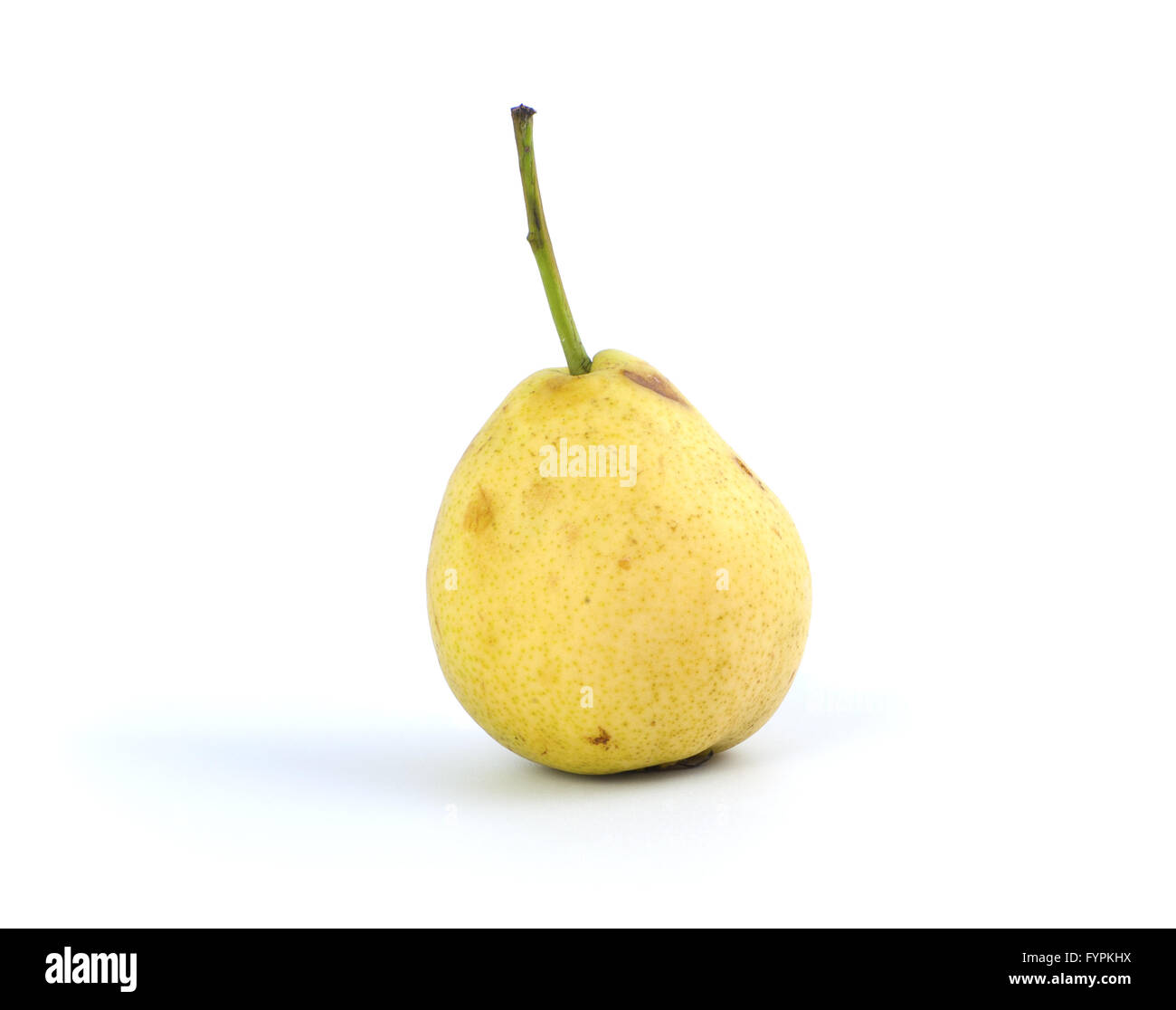 Pear, which began to deteriorate. Stock Photo