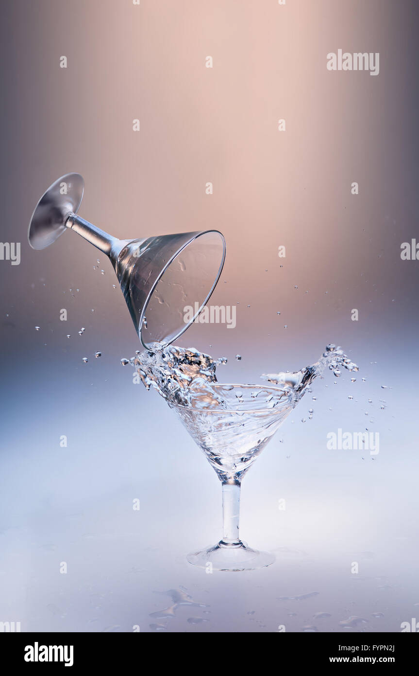 cold splashing water drink Stock Photo - Alamy