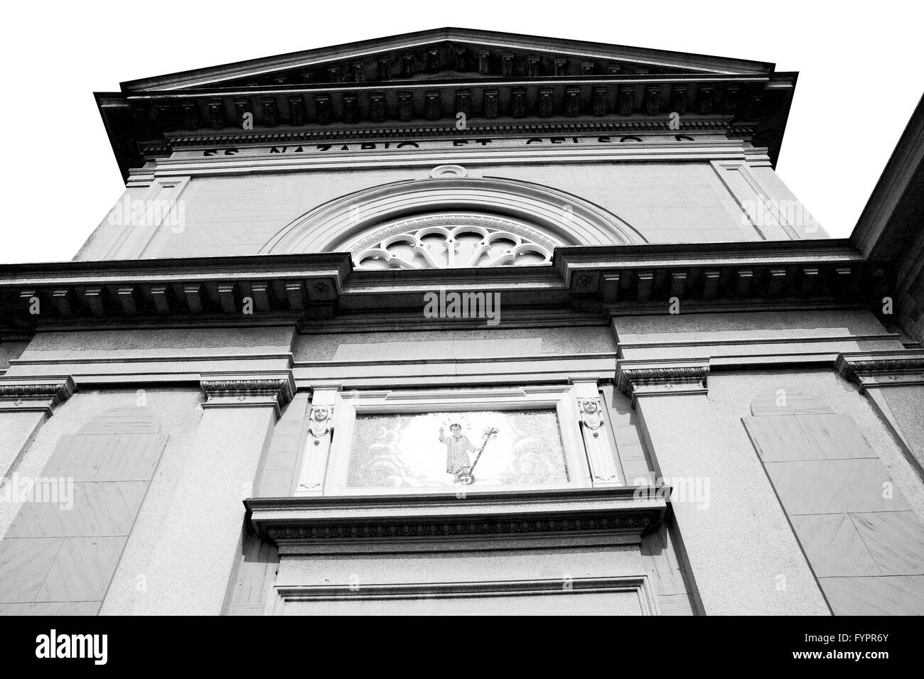 Antique marble column Black and White Stock Photos & Images - Alamy
