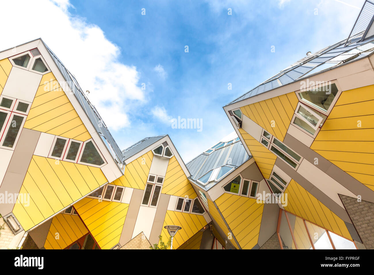 Cube houses Rotterdam Netherlands Stock Photo Alamy