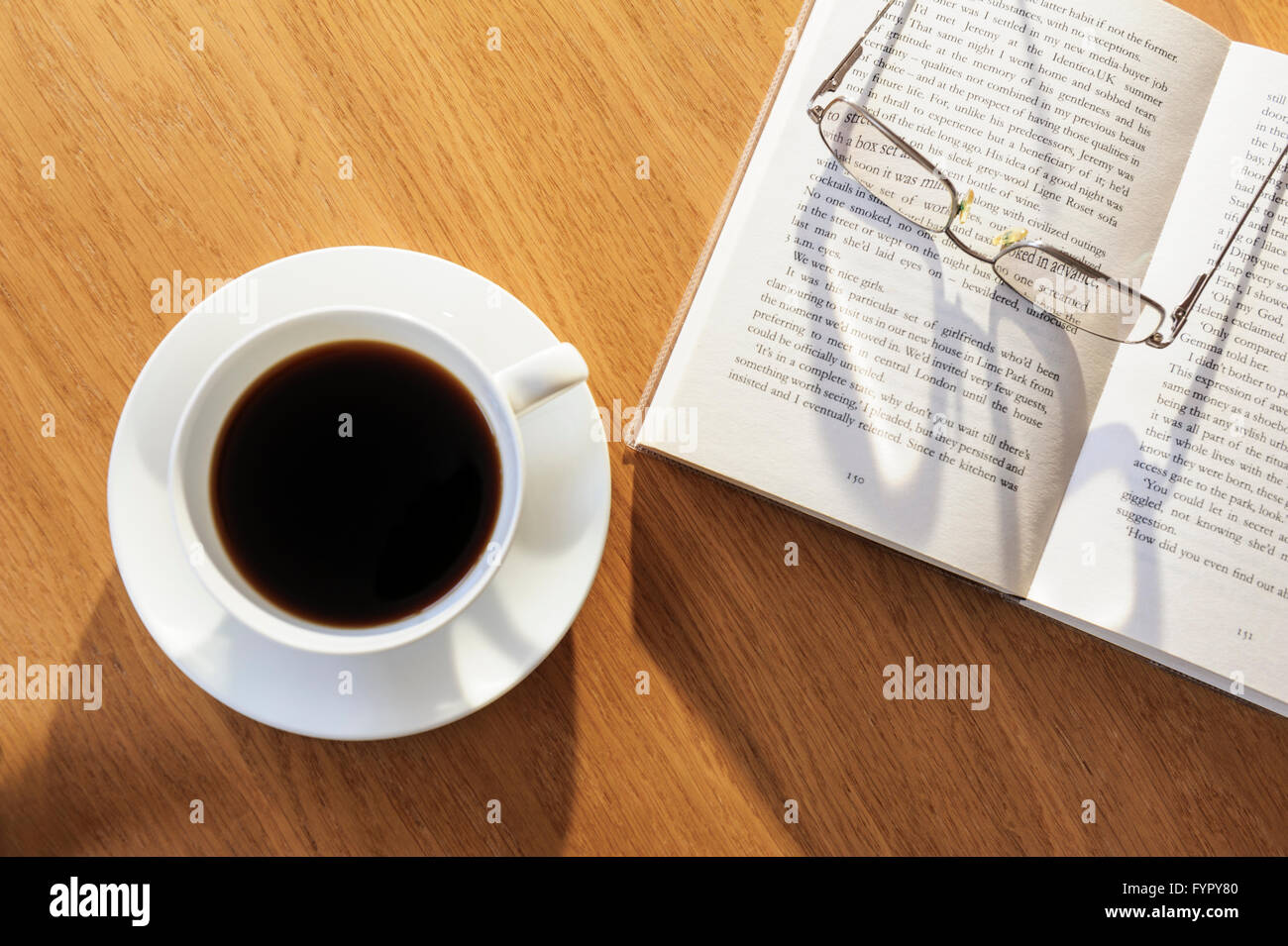 Overhead coffee cup and saucer hires stock photography and images Alamy