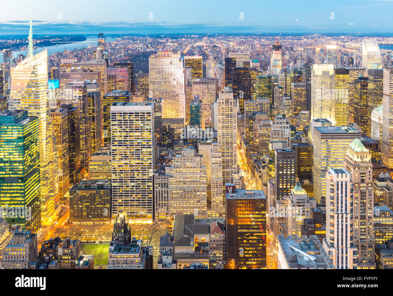 New York City Aerial Stock Photo - Alamy