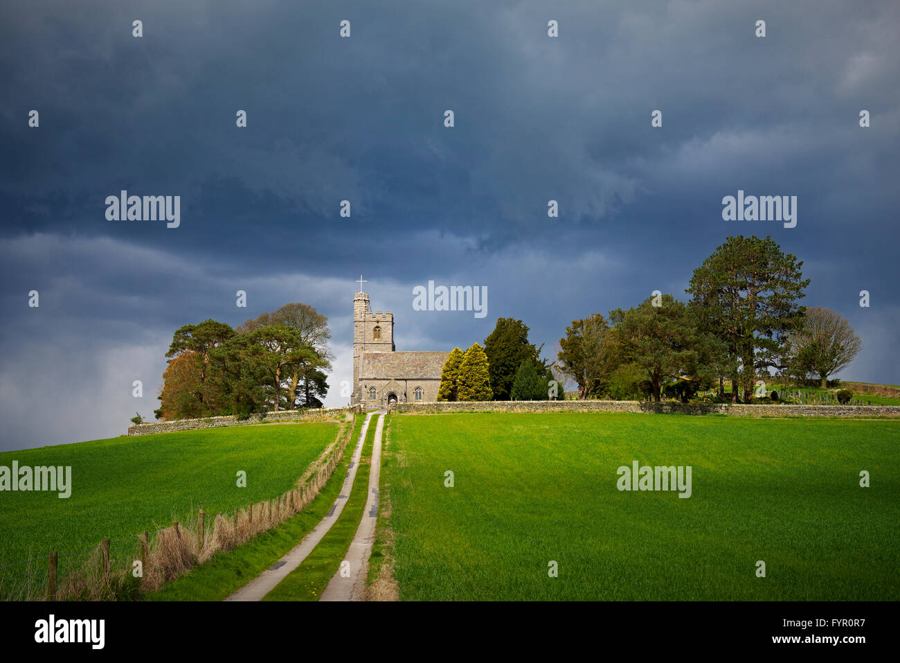 St Patrick's Church, Preston Patrick, Cumbria, England UK Stock Photo