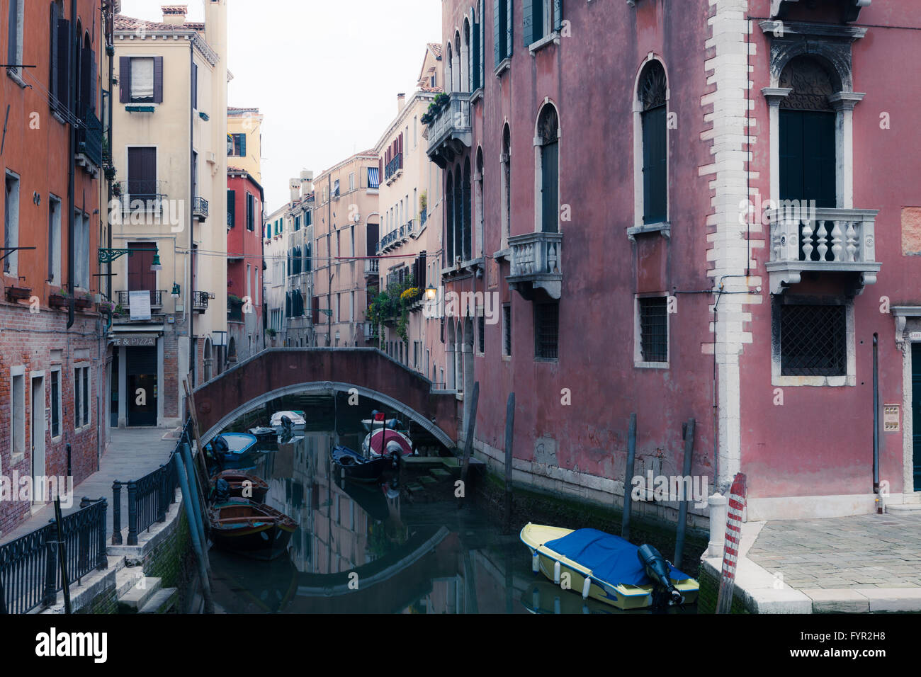 Small canal in Venice Stock Photo - Alamy