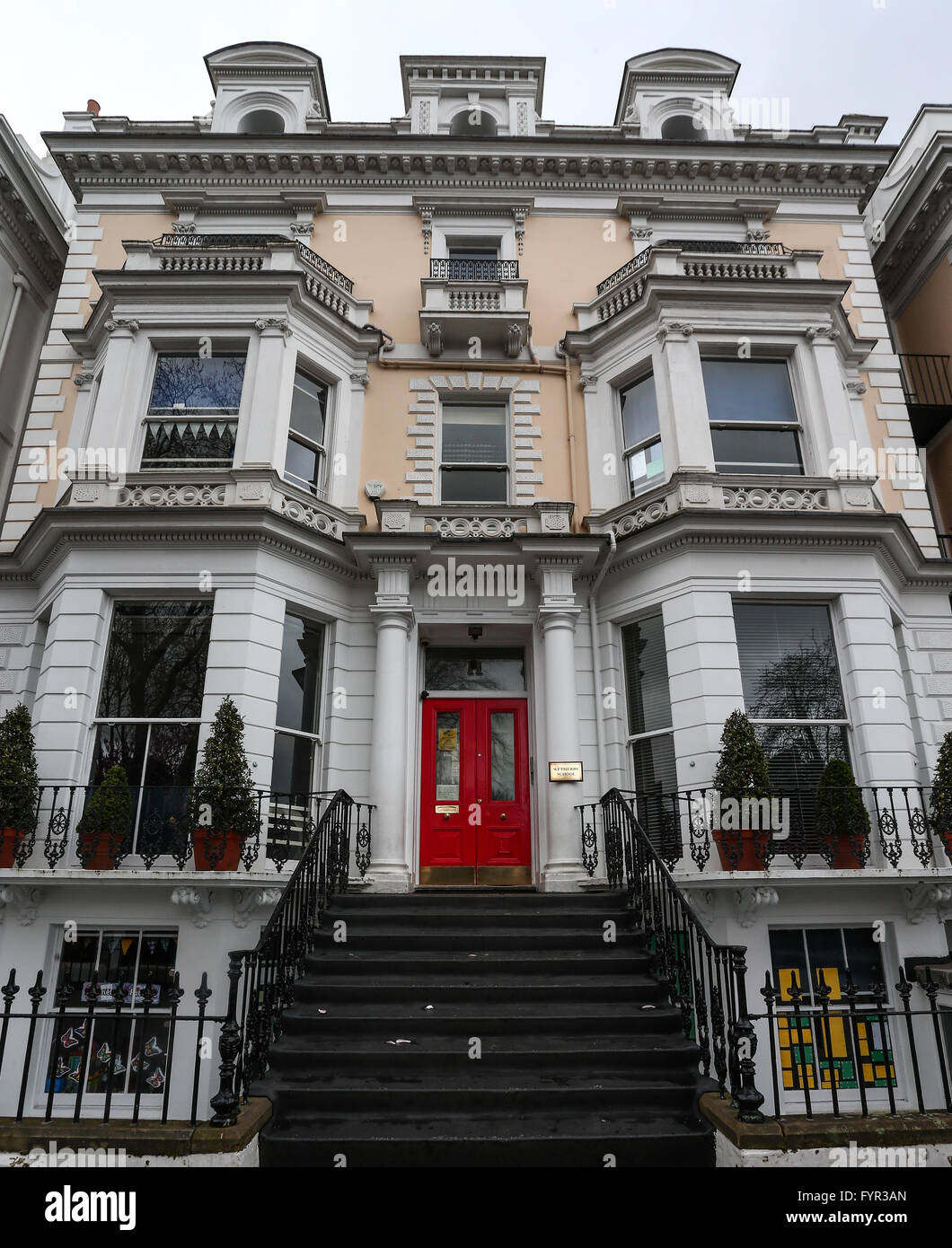 General views of Wetherby School, London. It has been reported that