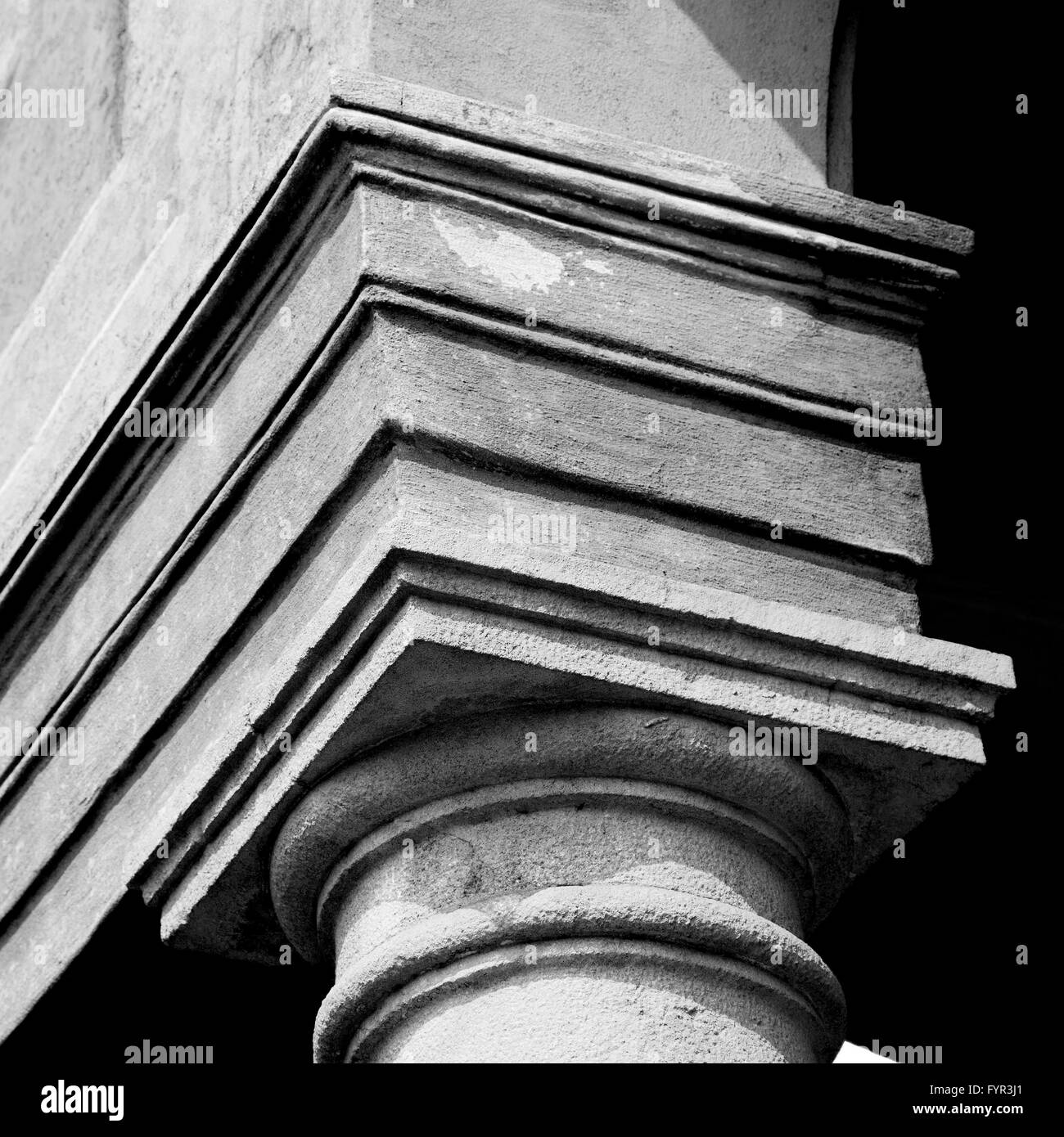 Wallpaper roman Black and White Stock Photos & Images - Alamy
