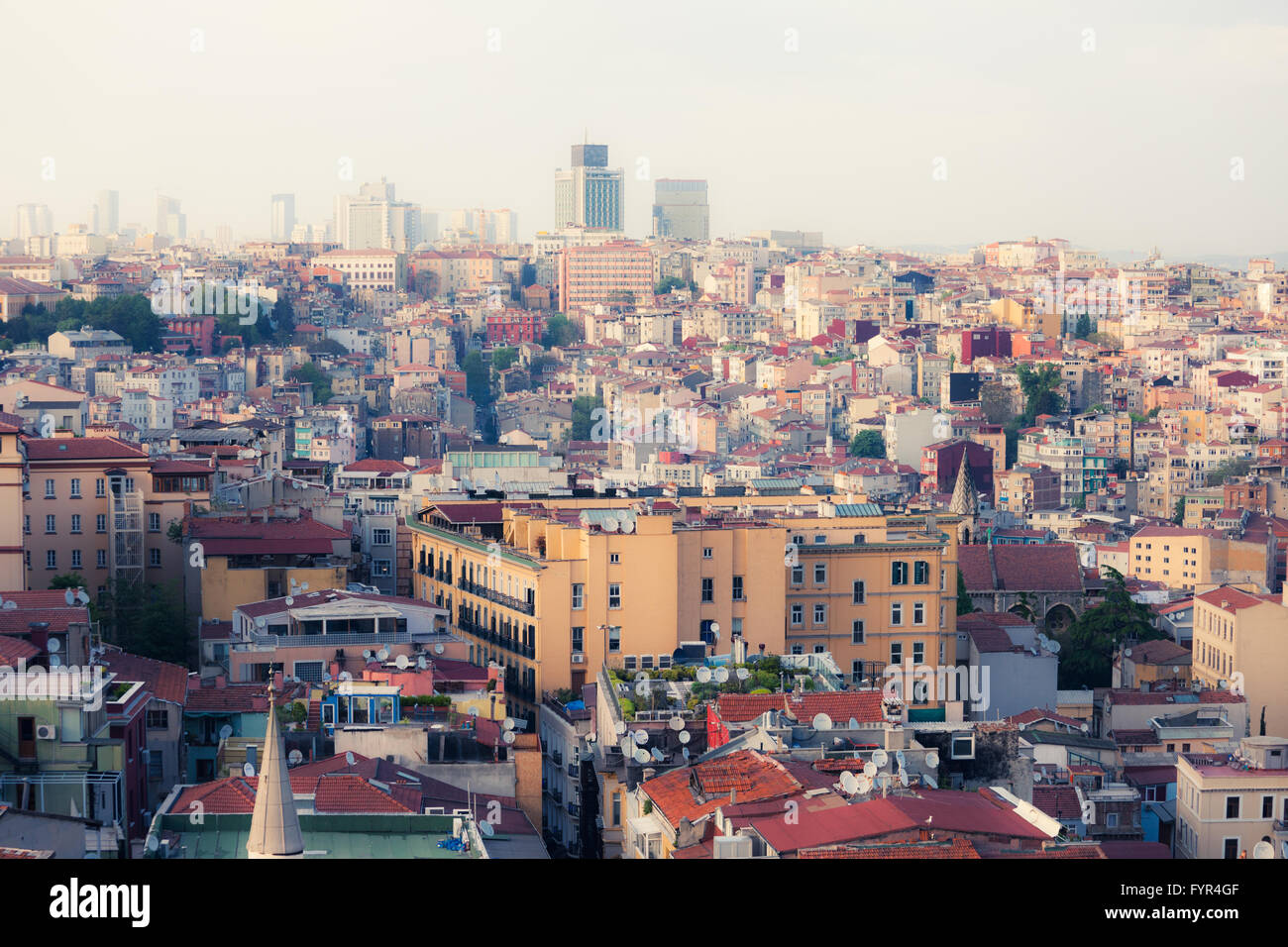 Istanbul urban view Stock Photo