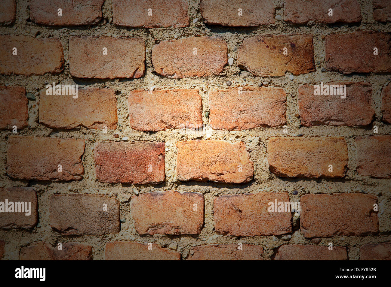 brick in italy old wall and texture material the background Stock Photo